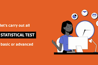 analyze survey data using advanced tests and create visual reports