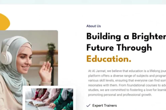 create an elearning website, lms website, fix learndash learnpress and tutor lms