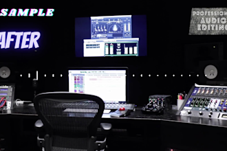 edit, clean up, enhance, repair, and restore audio or music