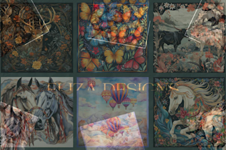 design a silk scarf or wild rag