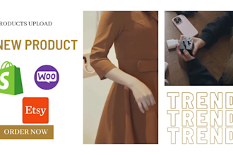 add or products upload for all ecomerce platforms or import winning  products