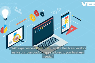 develop android and ios mobile apps and publish them to app stores