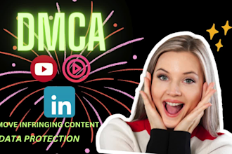 remove infringing, pirated, mugshots,bad links,court content