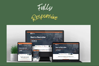 build wordpress website design, small business website development
