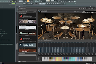 create realistic midi drums for metal, rock, prog and djent