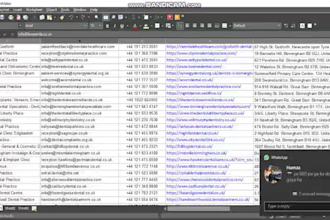 do website scraper, email finder and scrape google map