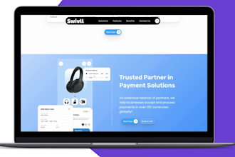 design and develop top notch business framer website