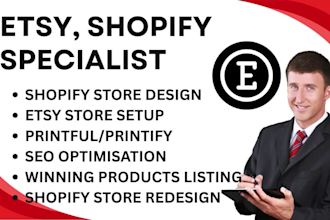 setup etsy, shopify print on demand store, shopify print on demand, printful