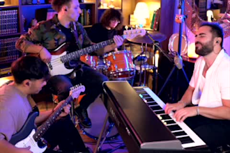 record the acoustic drum track for your music