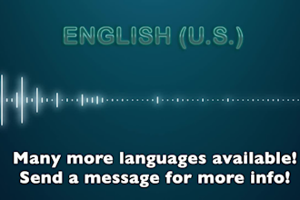 do professional text to speech voiceover whith ai english or spanish voice