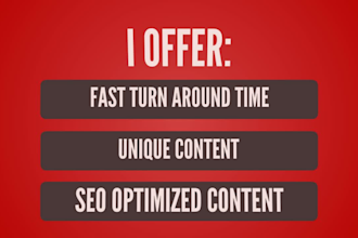 write a 500 word s e o friendly article for your website or blog