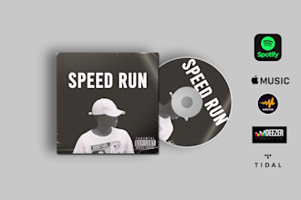 design cover art and animate for your album in itunes and spotify