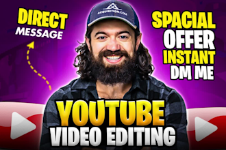 expert video editing for promo videos, facebook, dropshipping and corporate