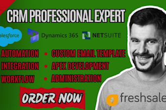 setup salesforce creatio teamgate microsoft dynamics365 netsuite freshsales crm