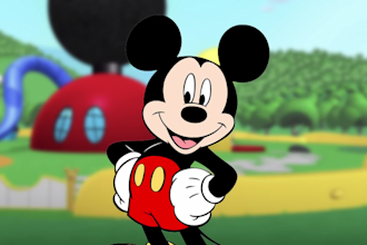 provide you with a mickey mouse voice over
