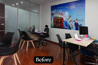 professionally edit photos of interior and commercial spaces