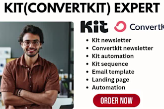 kit newsletter convertkit newsletter kit automation sequence kit email template