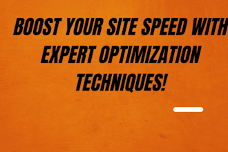 do wordpress speed optimization and speed up wordpress website