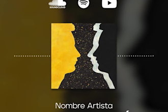 realizaré un music visualizer para tus canciones