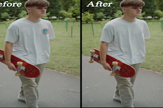 remove unwanted object from video, vfx cleanup and object remove