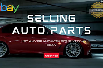 do professional auto parts listing with compatibility