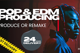 produce or remake you beats within 24 hour