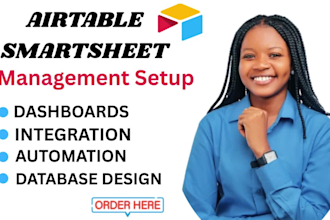 build airtable databases, CRM systems, integrations, formulas, and softr webapp