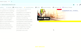 create plumber, handyman, roofing, construction, plumbing website