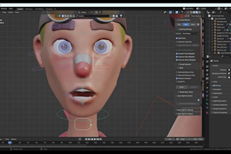 retarget ue5 4 rig skelton epic,3d character rigging, blendeshape iclone,animaze