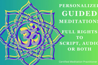 create and record personalized meditations or affirmations