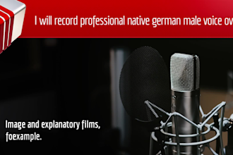 record professional native german male voice over