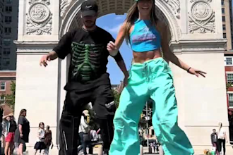 do a dance video of shuffle for tik tok