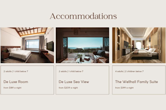 design vacation website real estate website realtor website travel website