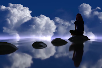 create powerful meditation ,relaxing,sleep music video