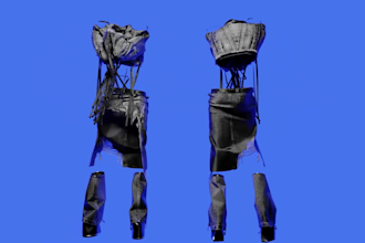 make 3d clothes that you can use on photos or 3d models
