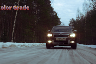 do professionally color grade your video and enhance it