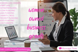 write and apply women owned business grants