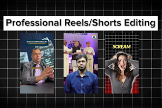 edit engaging instagram reels and youtube shorts