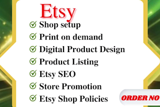 etsy digital product design etsy store setup etsy digital download seo listing