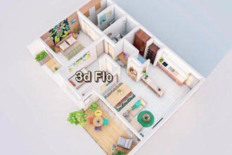 design bar cafe restaurant 3d model then render