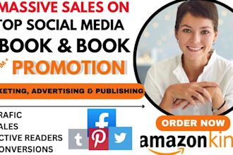 share promote advertise your ebook or book on pinterest twitter facebook tumblr