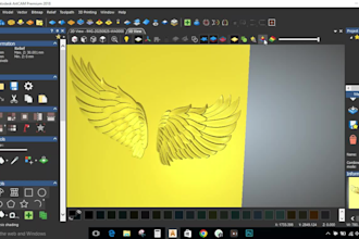 2d 3d design for your cnc project in artcam aspire and carveco