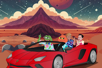 do meme coin, meme art illustration, memecoin art, crypto meme, coin art