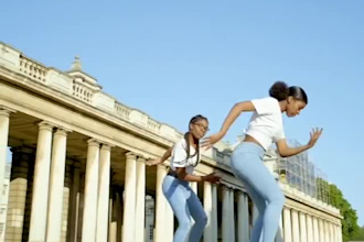 create tiktok dance video group dance shuffle dance to promote your song