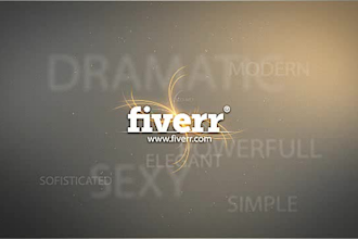 create a Clean Light Flower Logo Reveal