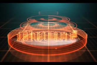 produce high tech futuristic logo 3d aminmation