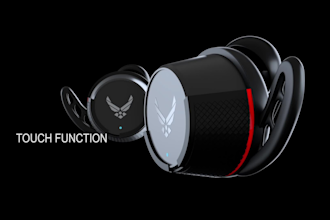 create 3d product animation video rendering