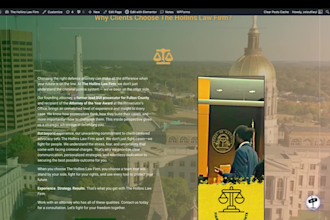 create the best law firm website for attorneys