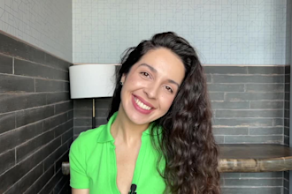 create a skincare product review ugc