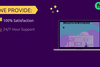 be a full stack PHP laravel multivendor ecommerce developer
